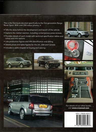 Range Rover Sport 2005-13: The Complete Story by James Taylor
