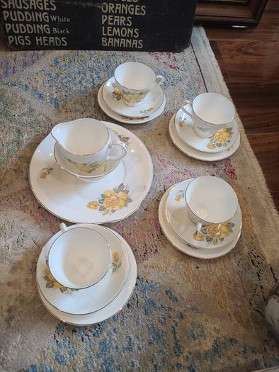 Complete Ryal Grafton tea set