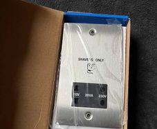 NEW Shaver Socket Stainless