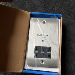 NEW Shaver Socket Stainless