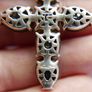 THOMAS SABO Sterling Silver Black Onyx Cross Charm Pendant Image 9