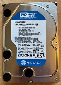 WD Western Digital External Hard Drive Capacity 640GB