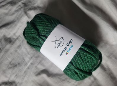 Hobbii Amigo giga knitting crochet yarn bulky GREEN
