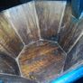 Beautiful hand made large wooden planter Image 3