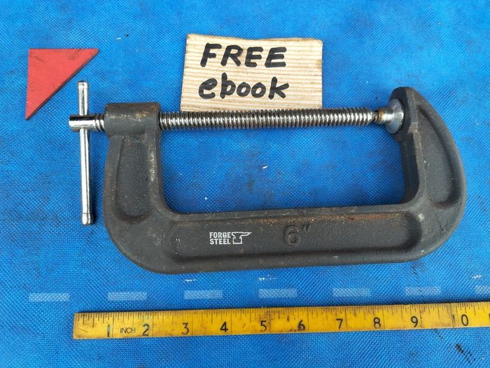 6" G Clamp by Iron Forge
