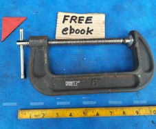 6" G Clamp by Iron Forge