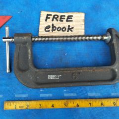 6" G Clamp by Iron Forge