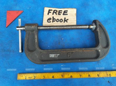 6" G Clamp by Iron Forge