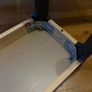 Dark Brown solid wood bench Image 5