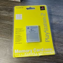 Ps2 Satin Silver memory card seald