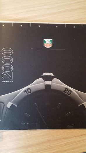 tag heuer 2000 series catalog 1996
