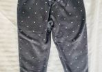 Grey sweat pants with hearts