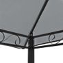 Garden Pavilion with Table and Benches 2.5x1.5x2.4 m Anthracite Image 2