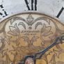 vintage brass clocks mantel lantern carriage Junghans ato mat Smiths of England Image 4