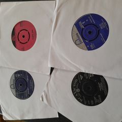 4 x Rare Rock / Pop 7" Singles from the 60s