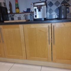Solid Oak kitchen cabinet doors for sale