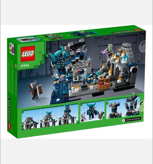 Retired Lego Minecraft 21246 The Deep Dark Battle