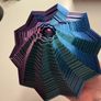 Sensory Articulated Star Fidget Toy Multicolor Geometric ASMR Image 3