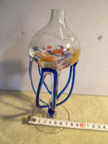 Duisk Irish Hand cut Glass Lovely  decorative glass small bowl.