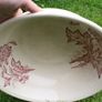 Antique  England  Water Basin 15" Image 7