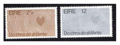 1972 Ireland World Health Day Commemorative Stamps Mint Never Hinged (MNH)