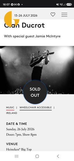 Cian Ducrot ticket