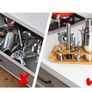 12 Pcs of Stainless Steel Cocktail Shaker Mixer Wood Wine Rack Shelf  750ml Bars Tools Image 4