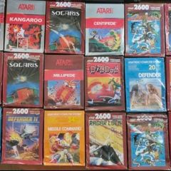 Genuine Sealed Atari 2600 Video Games Bundle.