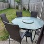 garden table and chairs Image 3
