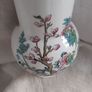 White Ceramic Oriental Vase Image 2