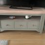 solid oak tv unit Image 3