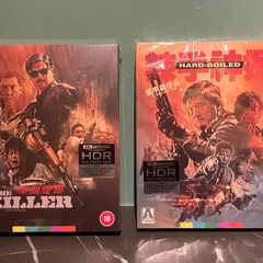 Hard Boiled/The Killer 4K UHD Box Sets - Limited Edition - Out of Print - Brand New