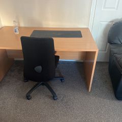 office table and chair