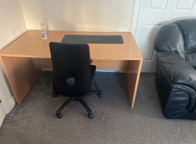 office table and chair