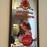 Coca Cola Clock & Mirror 74 cm x 38.5 cm Image 2