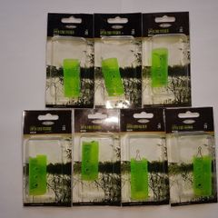 NEW - Set of 7 Fladen Open End 20g Feeders - Carp Tench Bream Feeder Method Pellet Dumbells Hybrid Roach