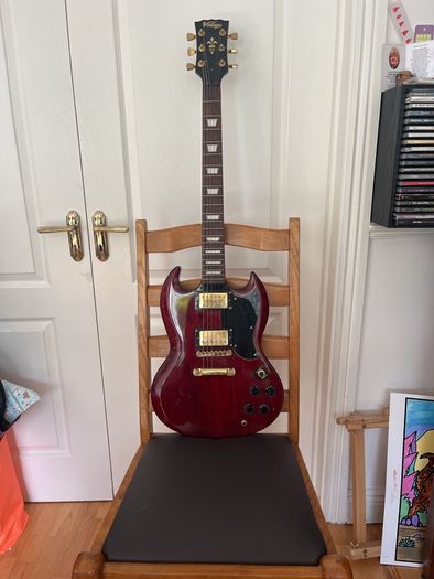 Vintage SG electric guitar