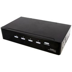 StarTech.com 4 Port DVI Video Splitter with Audio