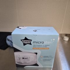 Baby bottle microwave steriliser tommee tippee microsteri