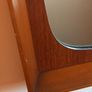 Beautiful Mid Century Teak framed mirror Image 3