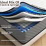 25CM Double Mattresses with Innerspring Hybrid Memory Foam Image 6