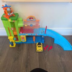 fisher price little people car wash garage