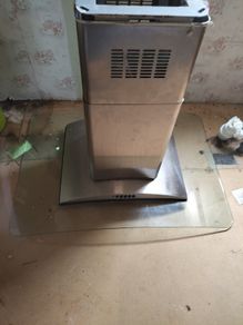 Chrome Cooker extractor fan