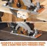 Li Cordless Circular Saw with Multi-Material Cutting - Includes 165MM TCT Blade (FREE POSTAGE) Image 4