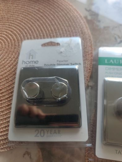 double dimmer switches