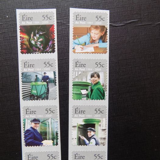 Ireland 2009.25th Anniversary of An Post.Stamp set.Mint Never Hinged.MNH.
