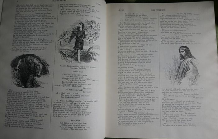The Library Shakespeare Illustrated by Sir John Gilbert, George Cruikshank & R Dudley - Midpoint Press - Complete Works