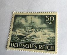 Genuine WW2 German 3rd Reich Stamp