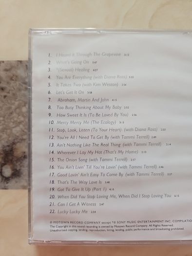 Marvin Gaye CD - The Very Best Of