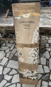 Snowy Christmas tree